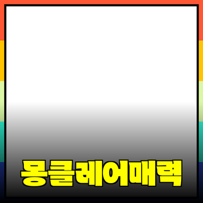 몽클레어베제르의 매력을 알아보자!