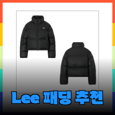 편안함과 스타일을 동시에! Lee 패딩 추천 제품 소개