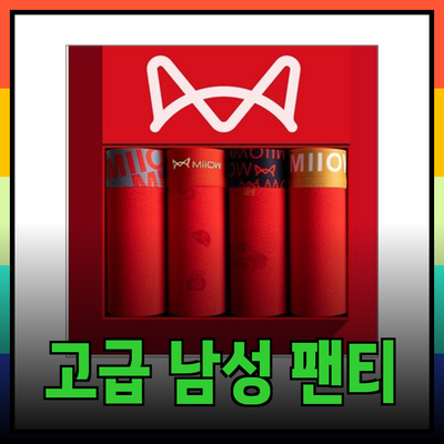 남성의 품위를 높여주는 고급 팬티 추천