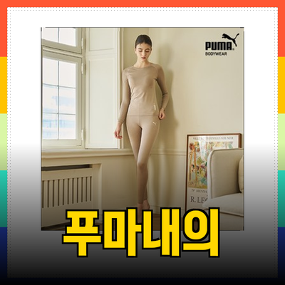 편안함과 따뜻함을 동시에! 푸마내의로 완벽한 겨울 준비하기