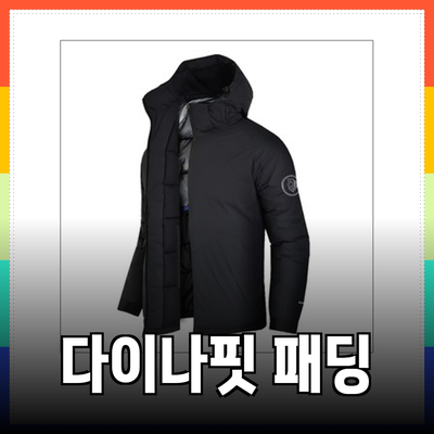 다이나핏 겨울 아웃도어 패딩으로 따뜻하고 멋스럽게 겨울을 나자!